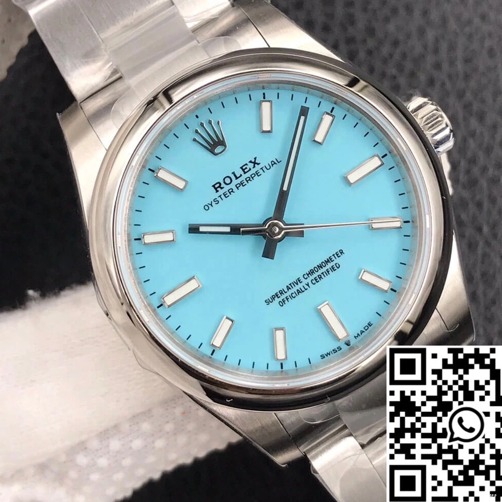 Dial Perpetual Factory EW Oyster M277200-0007 31MM Blue Turquoise Rolex 1028